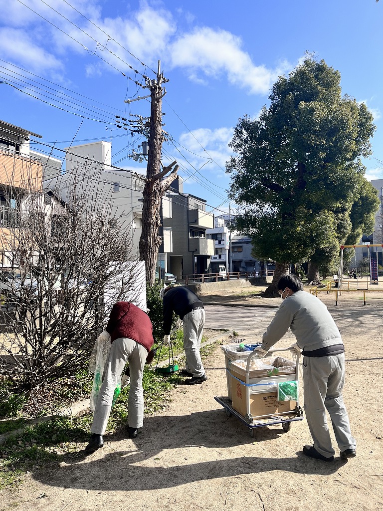 ゴミ拾い&研修旅行